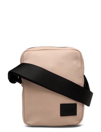 Ethon 2.0N_Ns Zip Skulderveske Veske Beige HUGO*Betinget Tilbud