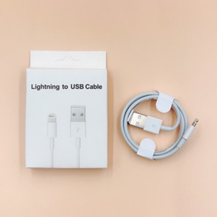 iPhone kort kabel 100cm iPhone laddningskabel Lightning kabel KLB