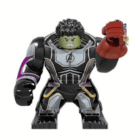 Superhelt byggeklodser legetøj, samlet byggeklodse humanoid model legetøj