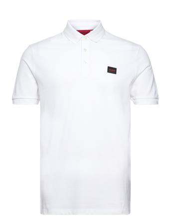 Dereso232 Polos Short-sleeved Hvit HUGO*Betinget Tilbud