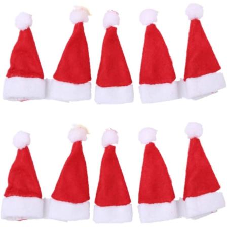 Helt 10 st / Julhatt Set Julmössa Kompatibel Med Candy Trust Kompatibel Med Dockor (huvudomkrets: 12 cm / 4,72 ")"