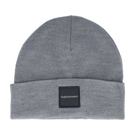 Peak Performance - Grå cuff Beanie - Switch Hat Med Grey Melange Cuff @ Hatstore