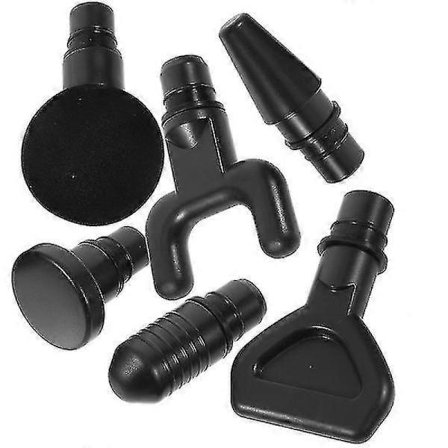 1 Set Massagepistolhuvuden Utbytbara Massagehuvuden Massage Ersättningsverktyg