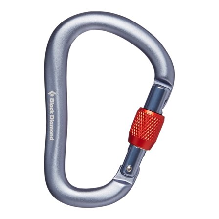 Black Diamond RockLock Screwgate Carabiner Mountaineering equipment Grey OneSize