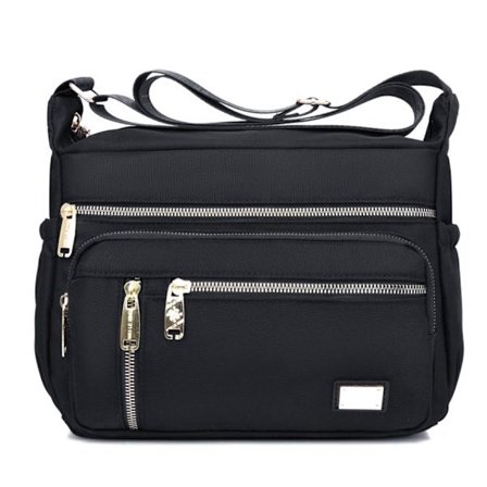 Crossbody taske skuldertaske SORT