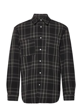 Elja Black Check Shirt Skjorte Casual Multi/mønstret HOLZWEILER