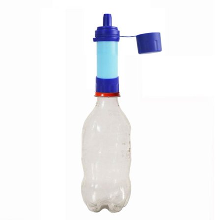 Outdoor Survival Purifier Water Filter Straw Filtration System