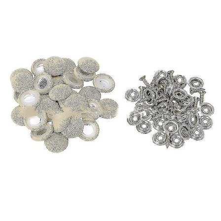 30 st bilar innertak knappfäste skruvlock tak snäppnit fästelement--beige