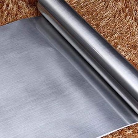Självhäftande väggkakel 60X5M Borstad silver Dekorativ film Modern PVC självhäftande klistermärke för köksskåp Möbelklistermärken DIY Art Decor