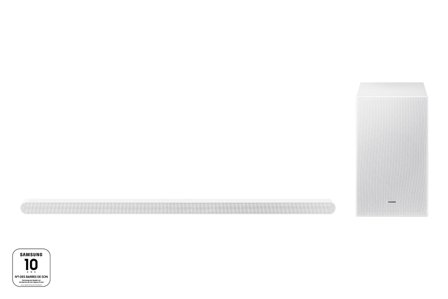 Samsung HW-S711D soundbar med subwoofer (hvit) 3.1 Ch, Dolby Atmos, Airplay 2, Chromecast, HDMI, eArc