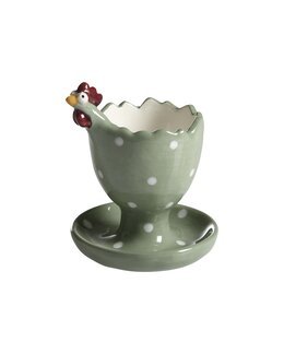 Äggkopp Hönapöna 1-pack Grön - Nääsgränsgården