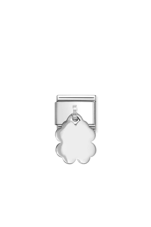 CHARMS 925 Sterling Silver Four-Leaf Clover Pendant