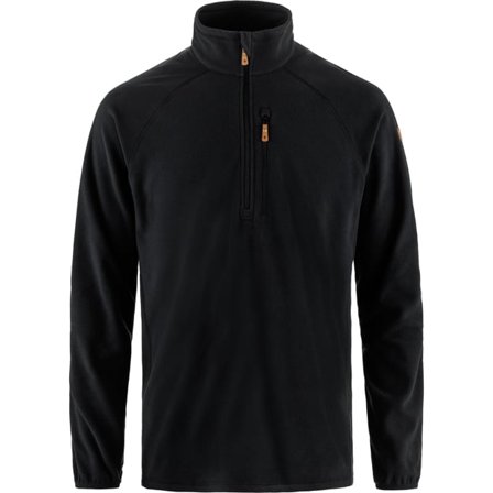 Fjällräven Övik Lite Fleece Half Zip XXL - male - Black - Fleece