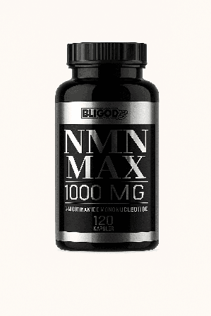 NMN MAX 500 mg – 120 kapsler – β-nikotinamid mononukleotid
