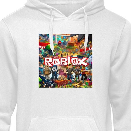 Barnehettegenser Roblox eventyrverden full av figurer, fargerike spillmiljøer og actionfylte byggverdener - populært spillunivers for barn og unge.