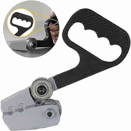 Rask og bærbar platesaks i aluminiumslegering – Lett å bære – Krever ingen strøm