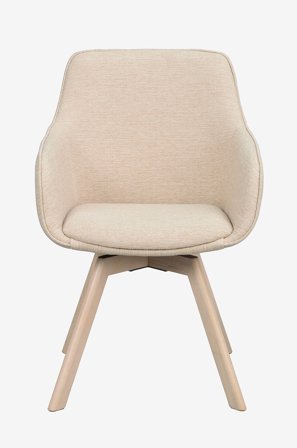 Rowico Home - Alison stol med armlæn, 2-pak - Beige - Stole med armlæn - Fra Homeroom