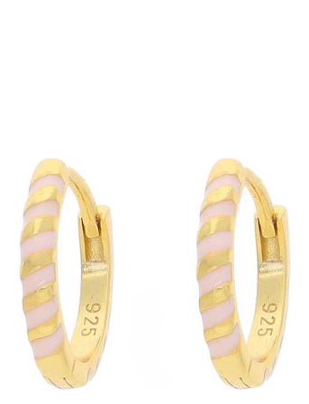 Sadie Accessories Jewellery Earrings Hoops Pink Nuni Copenhagen