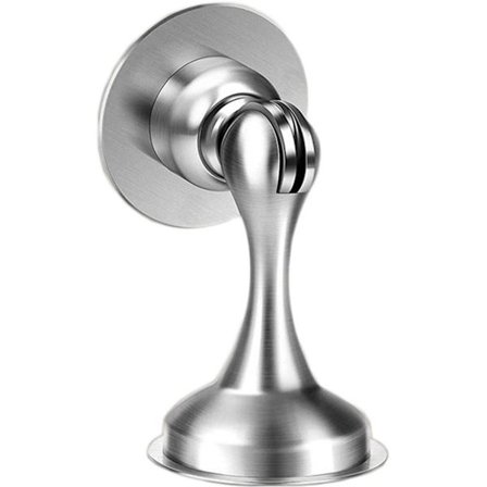 Dörrstopp Magnetisk Dörrhållare 4-Pack Rostfritt Stål Kraftiga Dörrstopp för Över- och Underkant av Dörr Vägg- och Golvmontering Ingen Borrning 3M