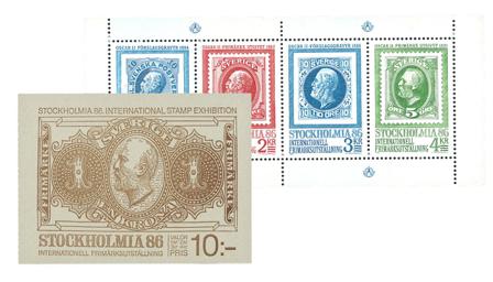 Sverige 1983 - Stockholmia hæfte - Postfrisk