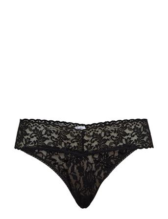 Thong Original Signature Lace Black Hanky Panky