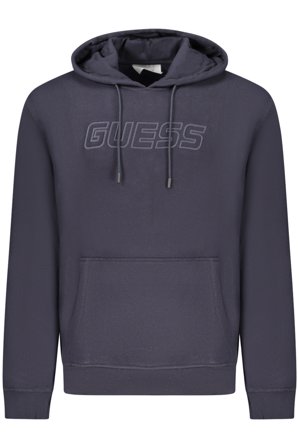 Guess Jeans Felpa Senza Zip Uomo Blu