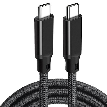 3M USB-C till USB-C snabbladdningskabel - Svart