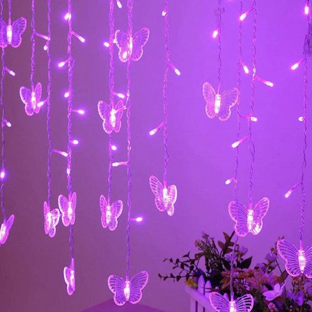 4m Butterfly Is-Strips Lyslenke Julelysstreng Ne