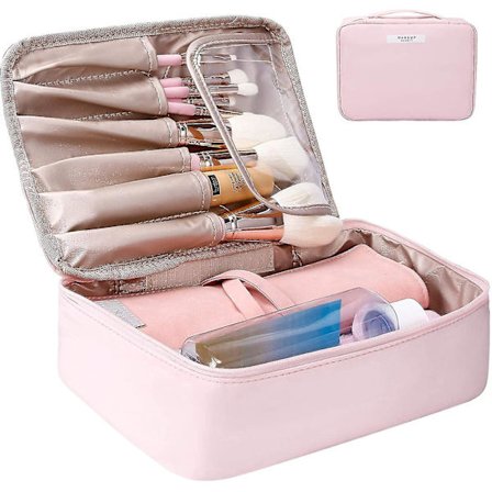 Travel Makeup Bags Portable Cosmetic Bag, Makeup Case Waterproof Storage Makeup Organizer For Cosmetics