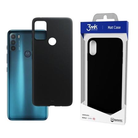 3MK Matt Skal Motorola Moto G50 5G - Svart Svart