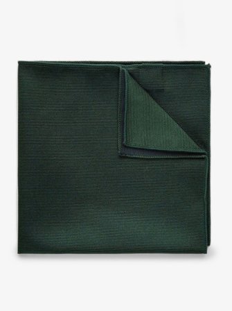 John Henric Men's Grünes Einstecktuch Size Onesize