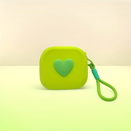 Unisex Blød Silikone Lynlås-venlig Organizer Pung