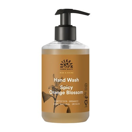 Urtekram Nordic Beauty Rise & Shine Spicy Orange Blossom Hand Wash, 300 ml
