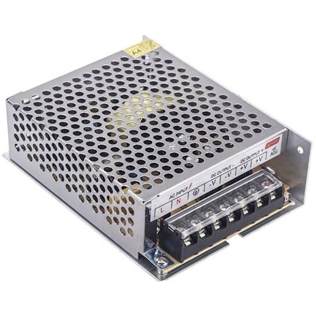 AC 100V - 240V - DC 5V 10A 50W jännitteenmuuntajan virtalähde LED-nauhalle