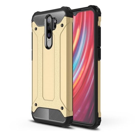 Armour Guard Xiaomi Redmi Note 8 Pro cover - Guld
