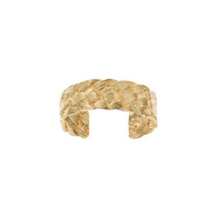 Aurélie Bidermann Bracelet Tresse , Geel , Dames , Maat: ONE Size Armbanden