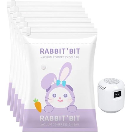 12-pack reseväskor med 55w pump - kompressionspåsar, förvaringsväska för kläder, resevakuumpåsar för bagage med elektrisk pump