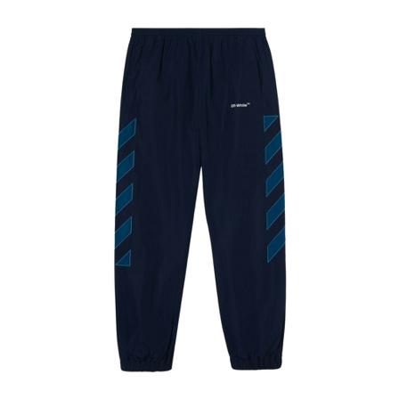 Off White, Trousers Niebieski, Mężczyzna, Rozmiar: L