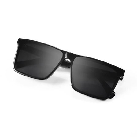 Retro Flat Top Leveät Sanka Eazy E Style Suorakulmaiset Aurinkolasit 57mm Mimenor(Kilpikonnansavu)