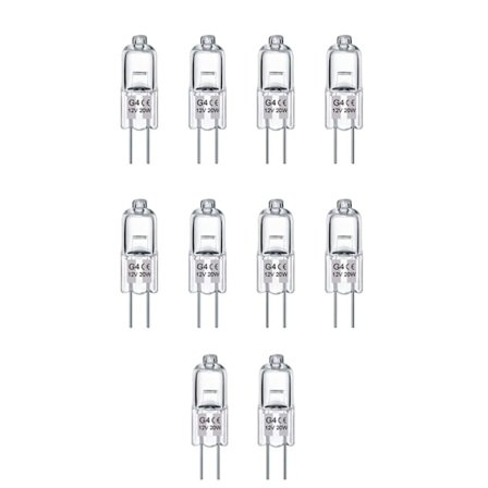 G4 Halogenlampor 20W 12V - Varmvitt
