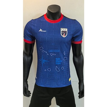 2026 Världscupen Kap Verde Fotbollslandslag Hemma Spelare T-shirt S-3XL