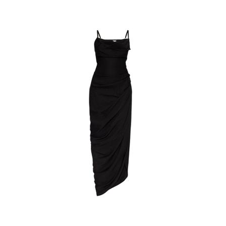 Jacquemus Dresses , Zwart , Dames , Maat: L Feestjurken