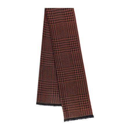 Kiton scarf , Bruin , Heren , Maat: ONE Size Sjaals