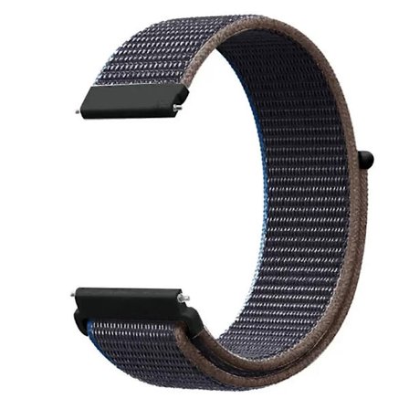 20 22mm Nylon Klockarmband För Garmin Vivoactive 3 4 5/Venu 2 Plus/Venu 3/Forerunner 55 158 265 965 745 645 255 Music Loop Armband