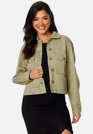 BUBBLEROOM Casey Jacket Dusty green Klær