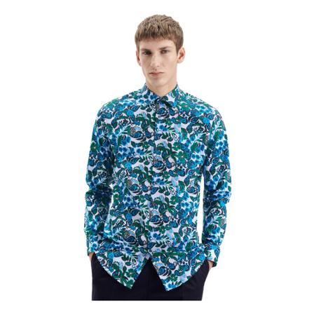 Seidensticker Business Shirt Regular , Blauw , Heren , Maat: S