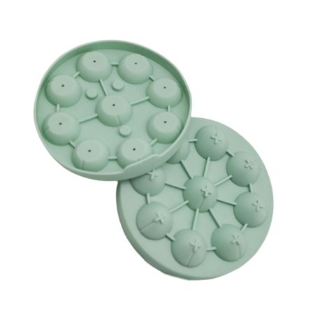 Ferskenformede isterningebakker Silikone isterningebakke Festartikler 3D Rose isforme til cocktails, juice og kaffe