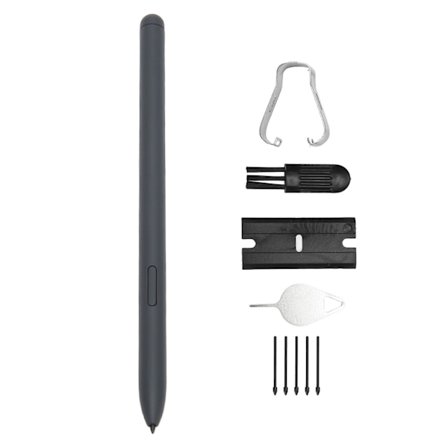 Tab S6 Lite Stylus Pen - Højfølsom Smart Pen med 5 Spidser til SM P610 SM P615 Tablet - Nøjagtig Størrelse, Holdbar Plastik - Sort