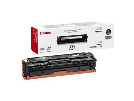 Canon Toner, 731 BK, svart, singelförpackning, 6272B002 - Lyreco - Toner och bläck - Tonerkassetter - Toner Canon