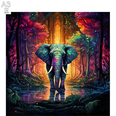 Firkantet træpuslespil Dyrepuslespil af høj kvalitet Brain Twister Legetøj til børn Voksen Moderat vanskeligt træpuslespil